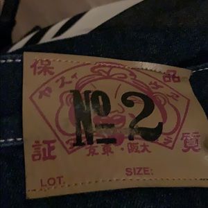 Dark Blue Evisou jeans